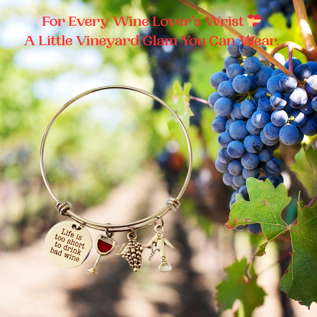 Charm Bracelets Celebrate Your Love for Wine in Style — free download