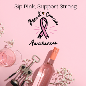 🌸🍷 Pink Drinks, Pink Power: Fun Pairings to Sip & Support 💕