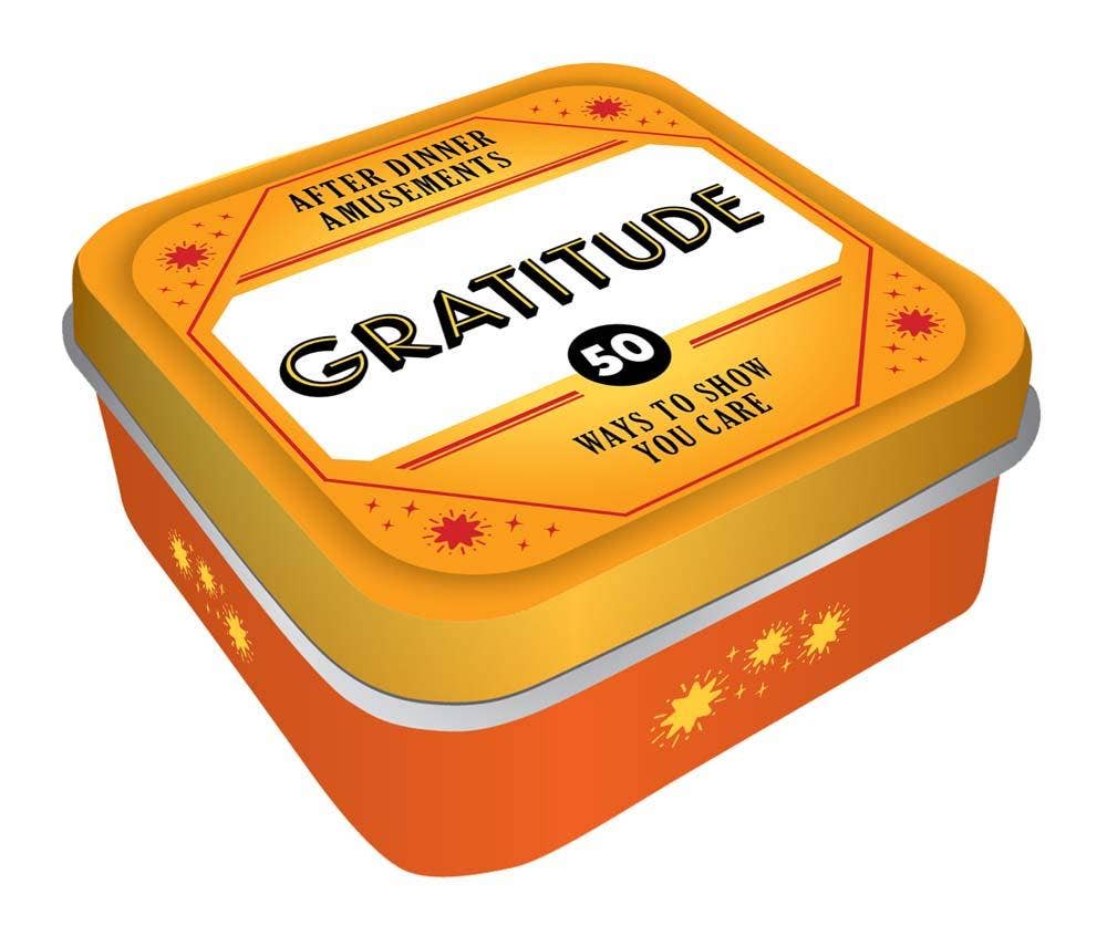 After Dinner Amusements: Gratitude | 50 Gratitude Prompts and Activities for Family and Friends