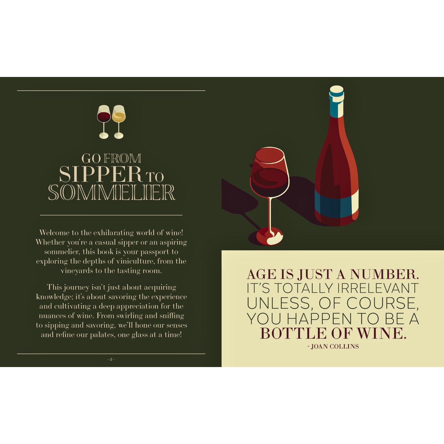 50 Wines To Try: From Sipper to Sommelier – Wine Lover Gift Book