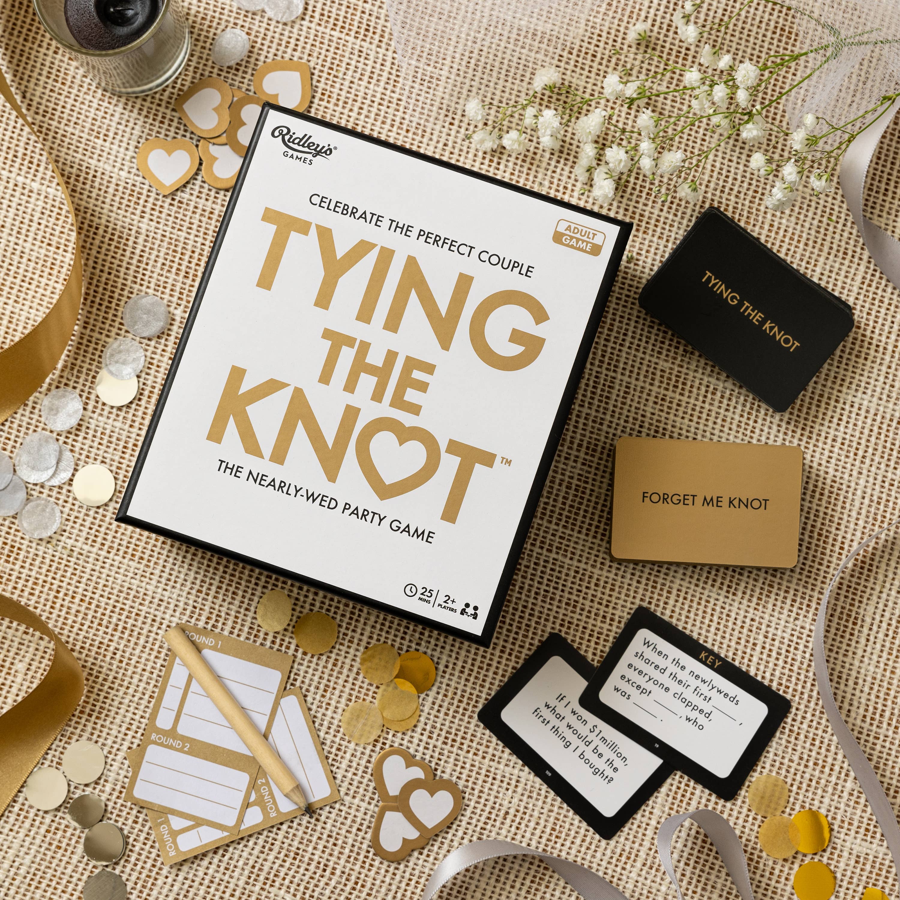 Tying the Knot | Hilarious Nearlywed Party Game for Friends and Family