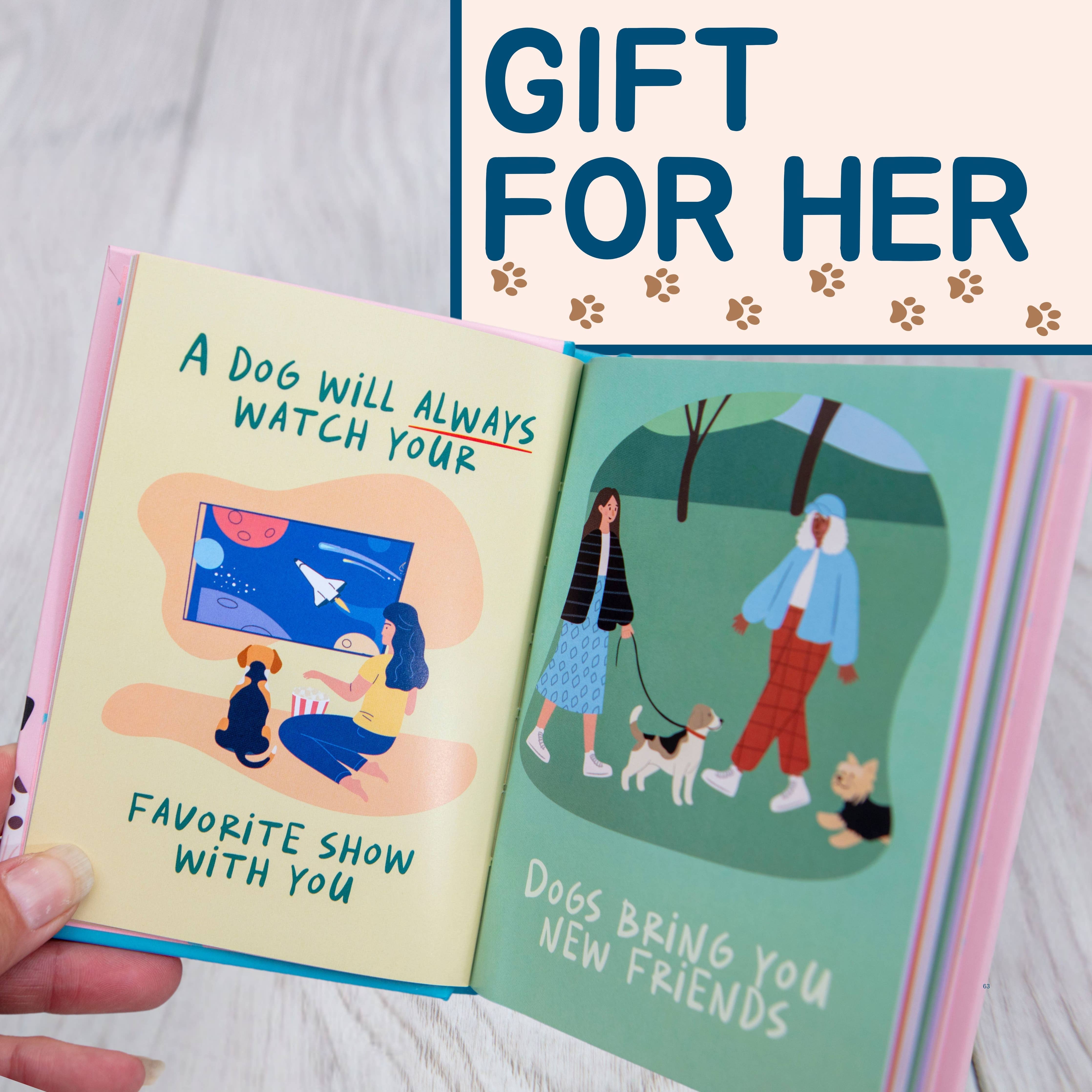 Who Needs a Man When You Have a Dog? | Funny Dog Gift Book