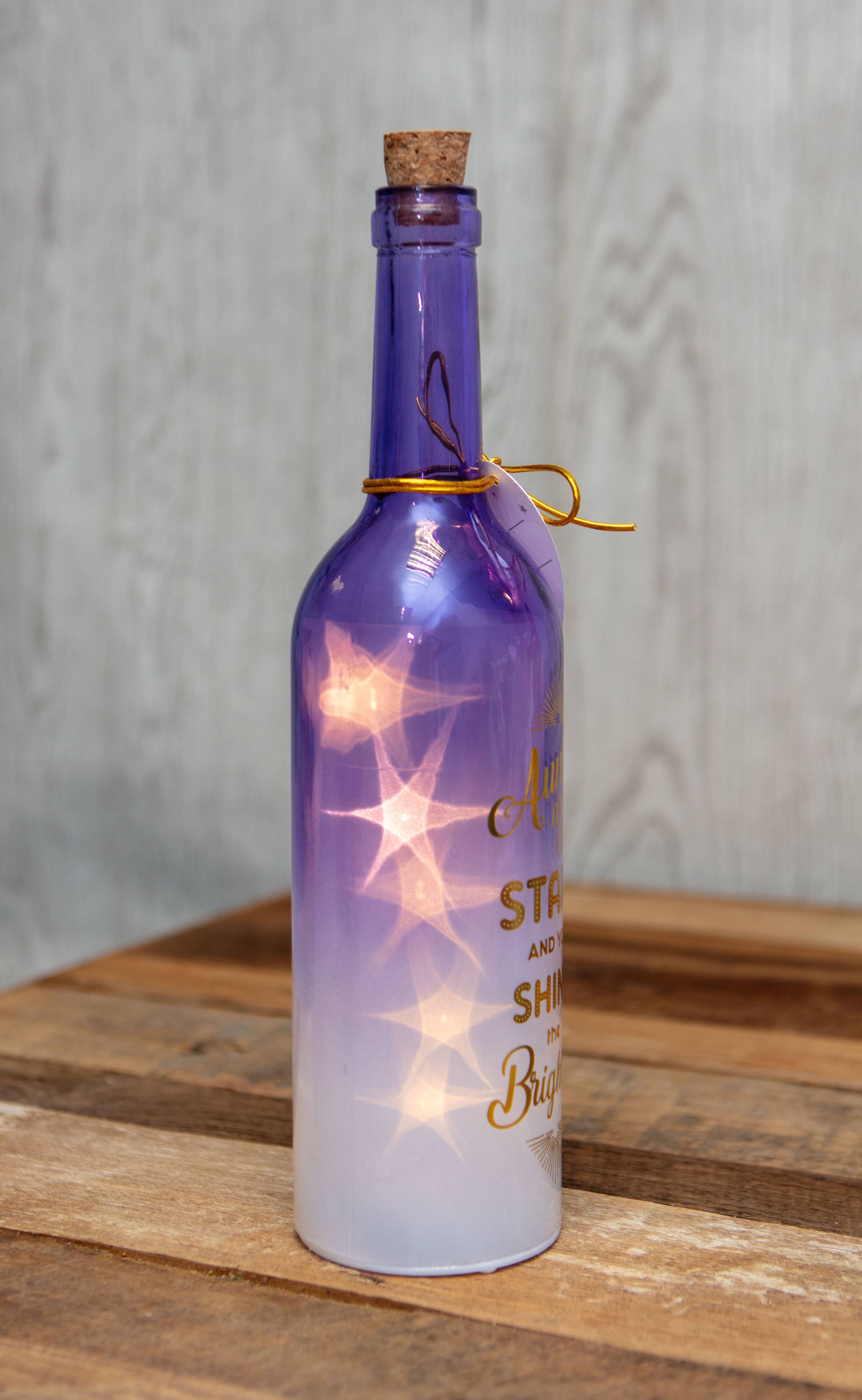 Auntie Luxe Starlight Bottle | Sparkling Sentiment Gift for Aunt
