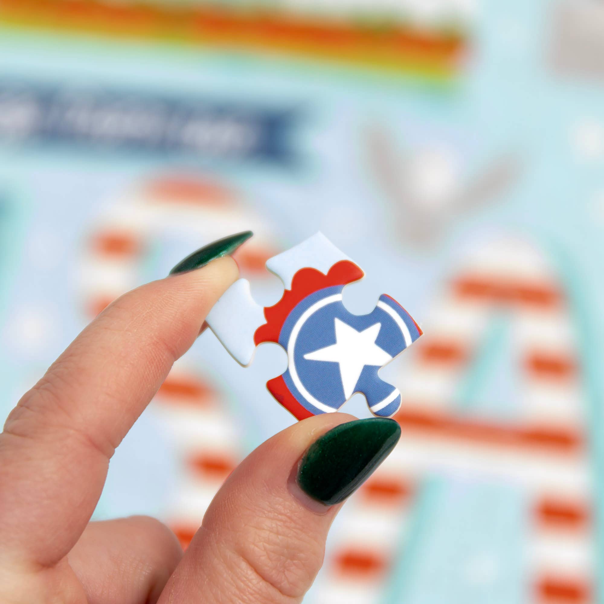 Greetings from the USA | 500-Piece American Landmarks Jigsaw Puzzle