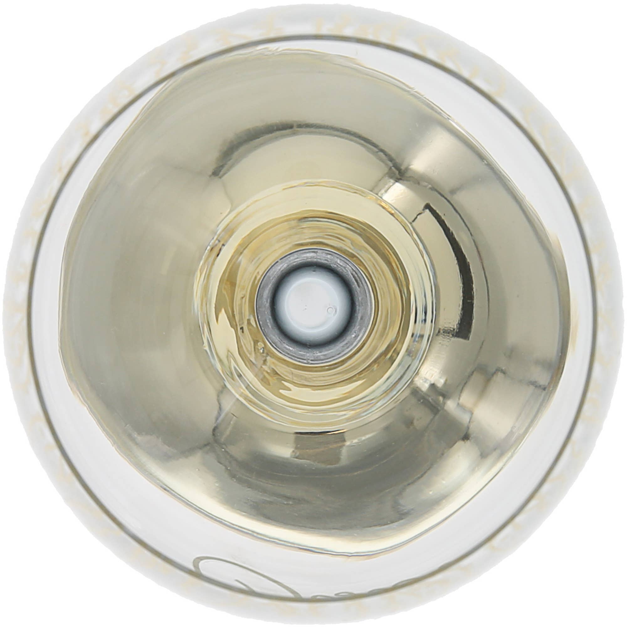 Amazing Friend Gold Stem Wine Glass – 19 oz Crystal Gift Boxed