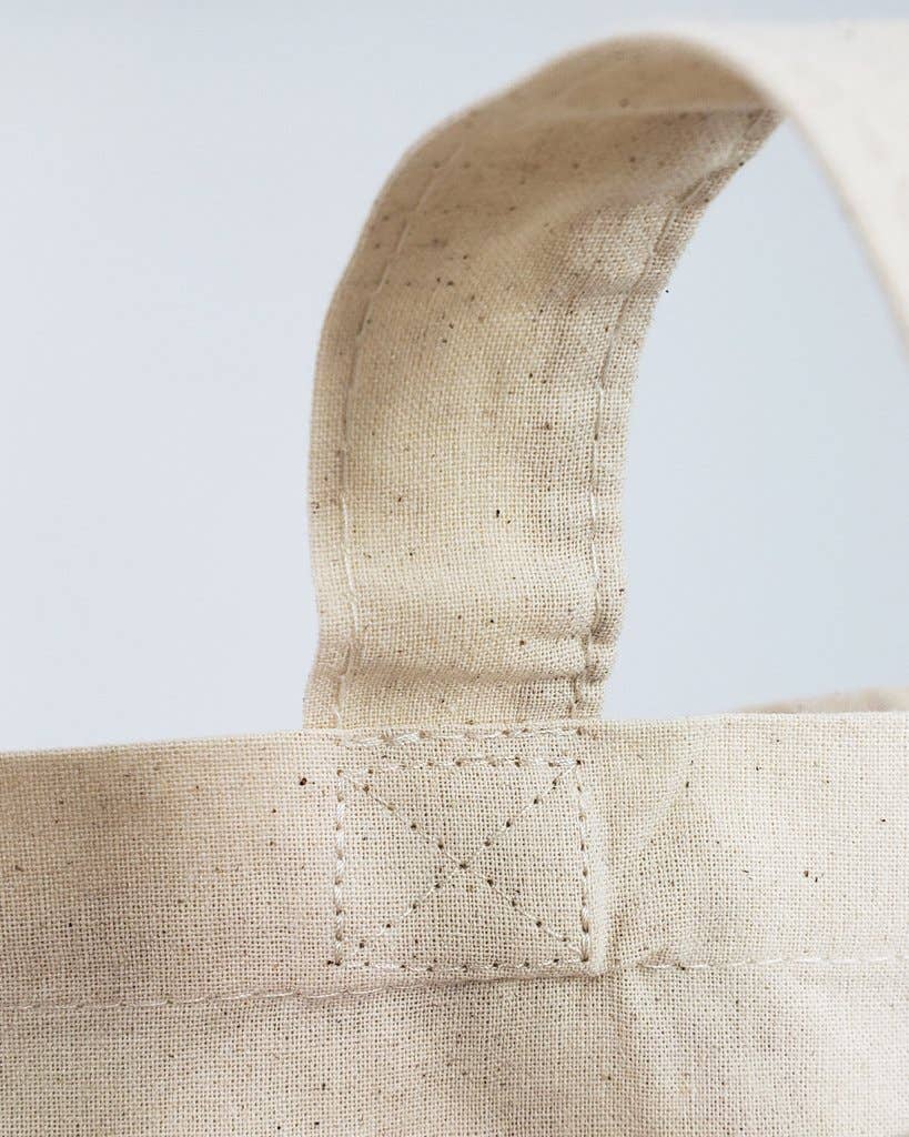 Books & Wine™ Organic Cotton Tote Bag | Book Lover Wine Tote for Book Club