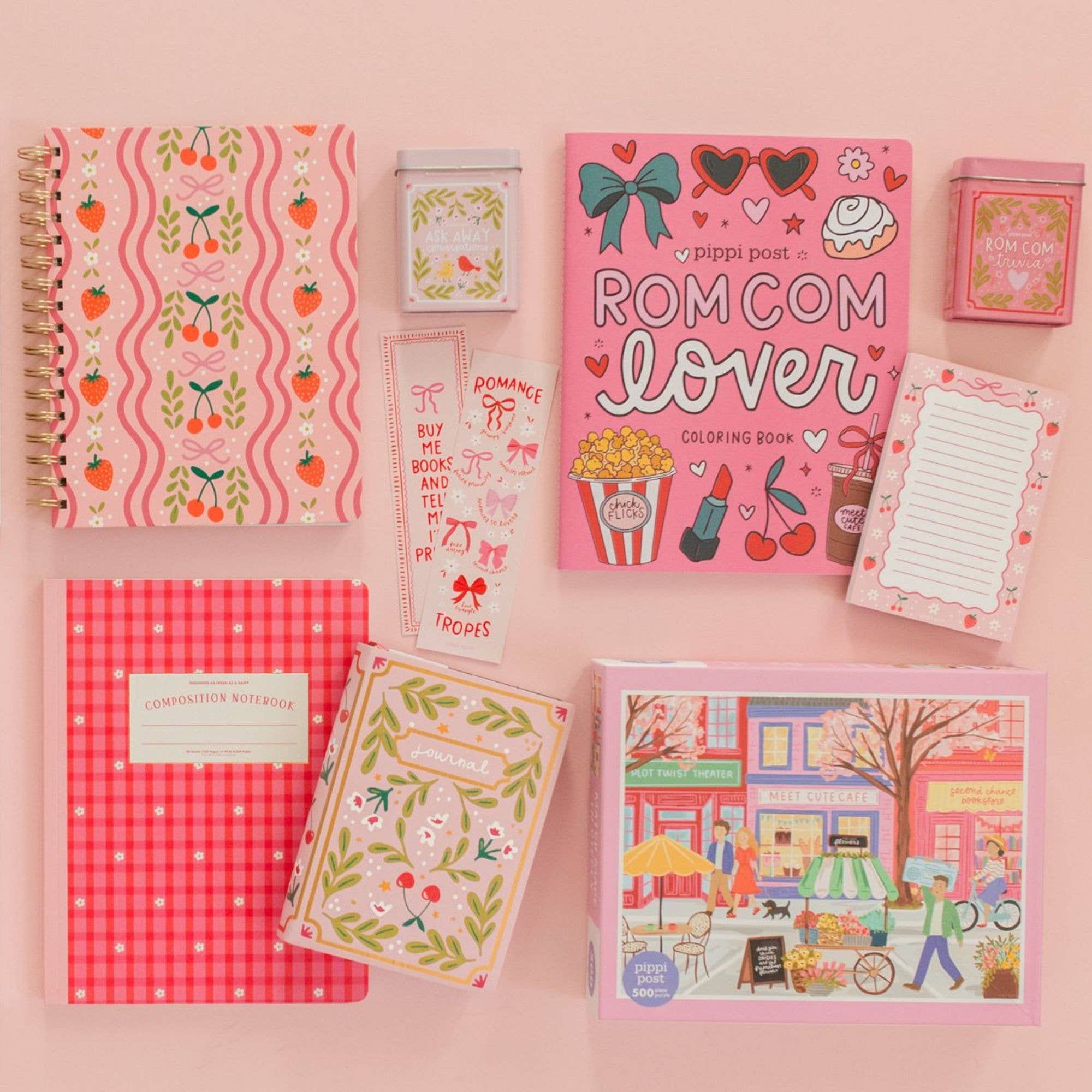 Match Made In Pieces | 500-Piece Rom-Com Jigsaw Puzzle for Romance Book Lovers