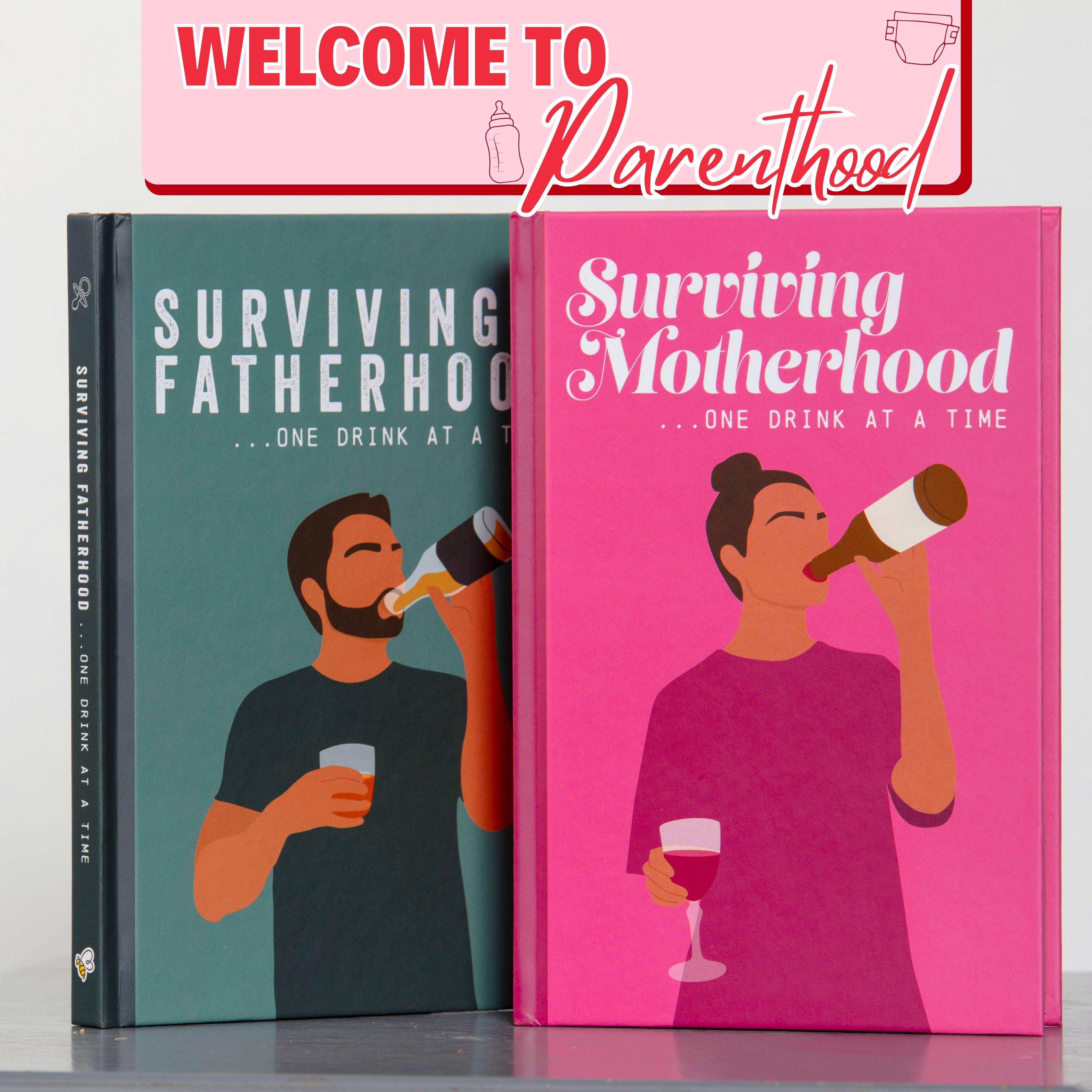 Surviving Motherhood | Funny Gift Book for Moms