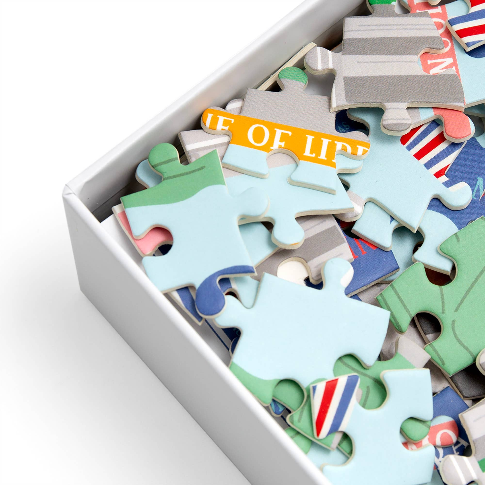 Greetings from the USA | 500-Piece American Landmarks Jigsaw Puzzle