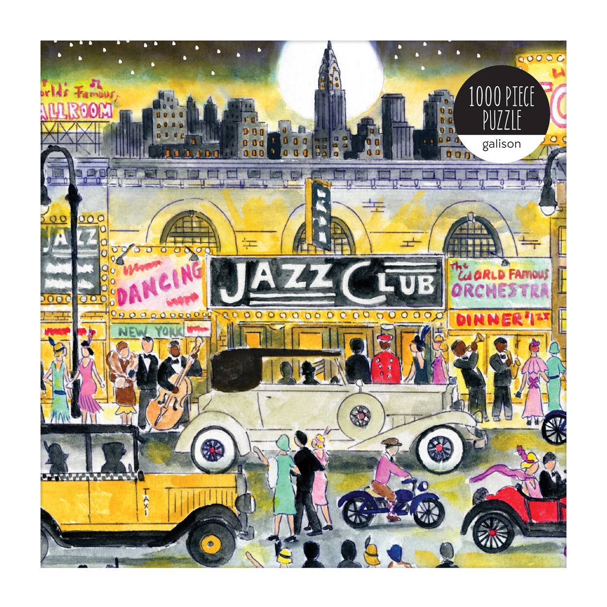 Michael Storrings Jazz Age | 1000-Piece New York City Jigsaw Puzzle