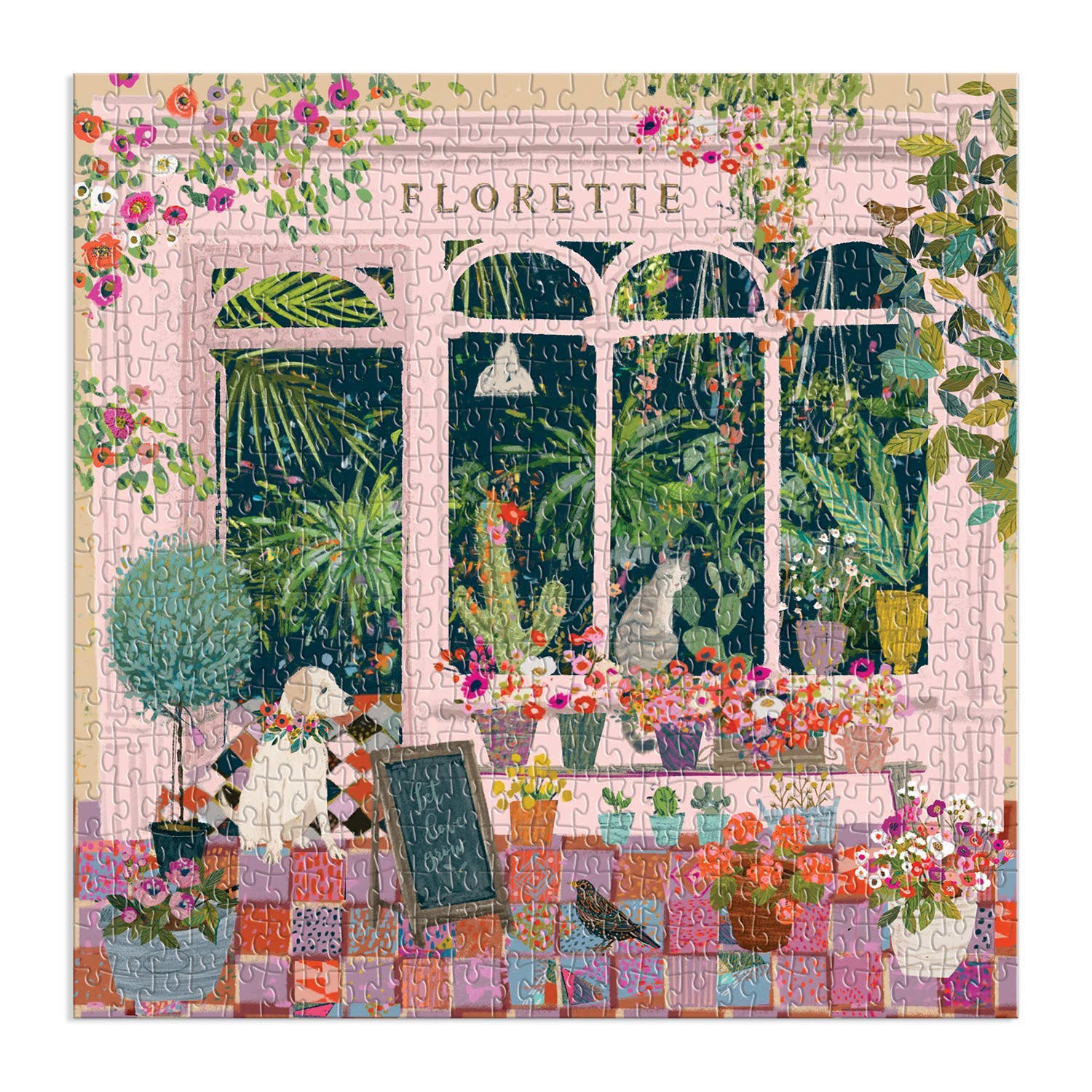 Florette | 500-Piece Plant Shop Jigsaw Puzzle