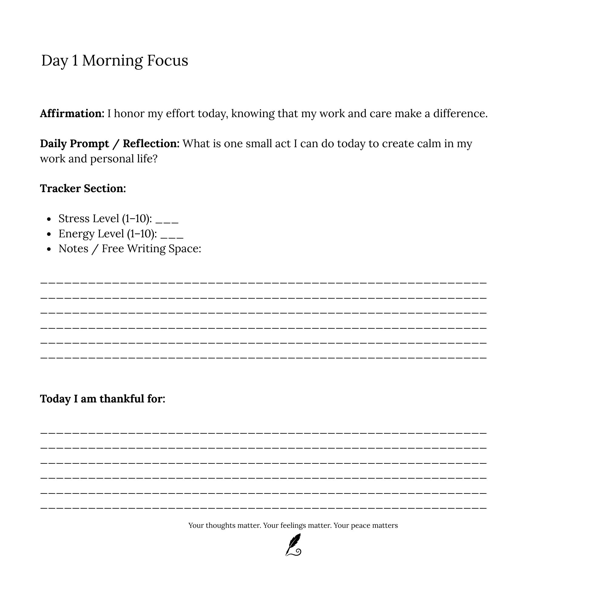 Sip & Reflect™: Calm Reflection Journal | 60-Day Guided Reflection Journey