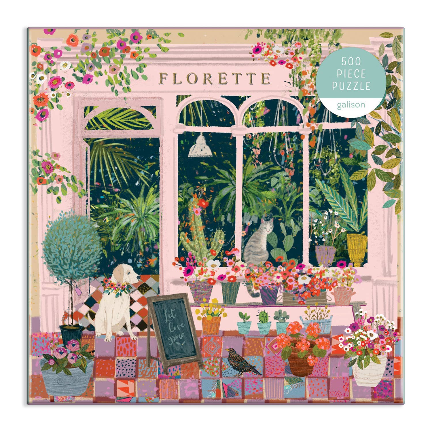 Florette | 500-Piece Plant Shop Jigsaw Puzzle