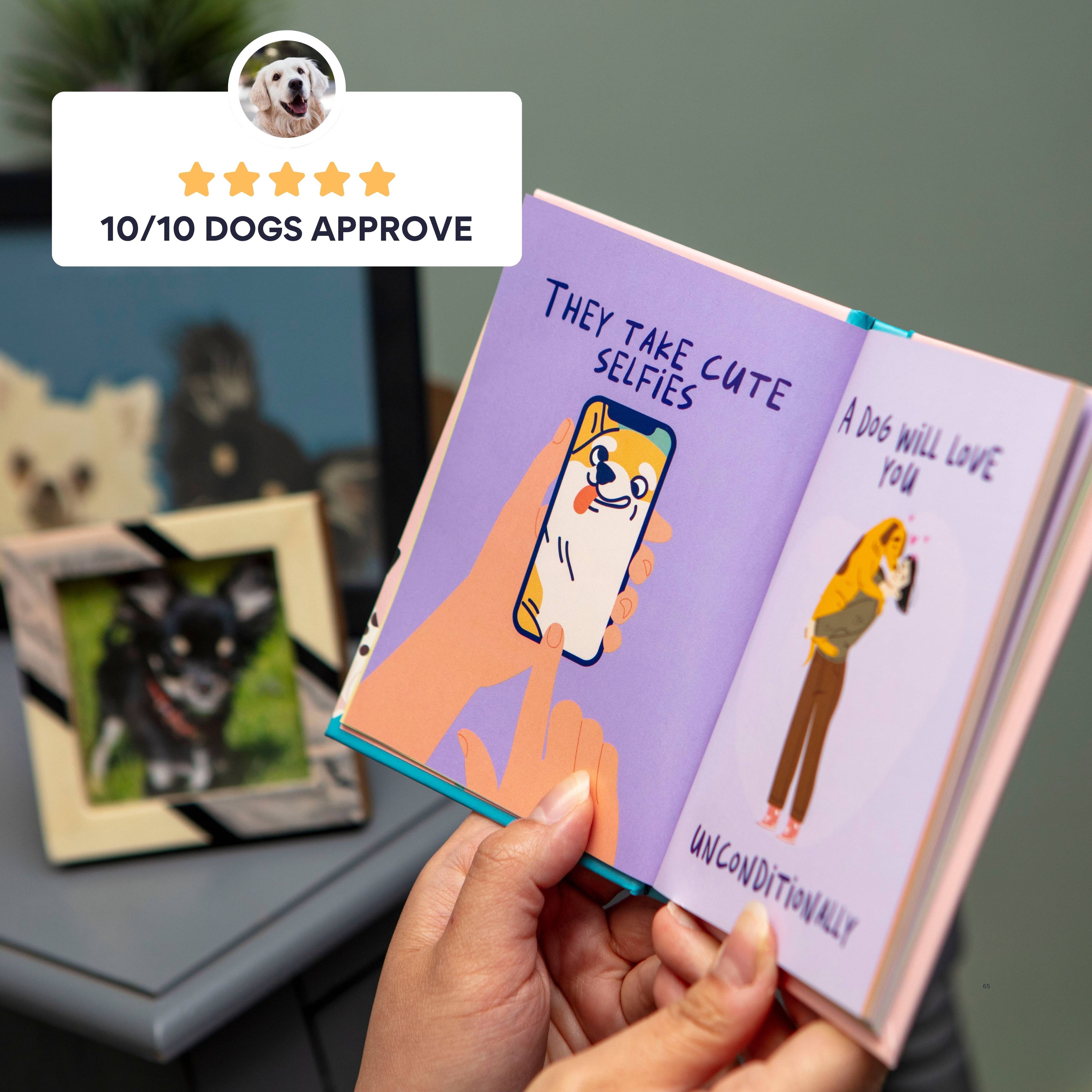 Who Needs a Man When You Have a Dog? | Funny Dog Gift Book