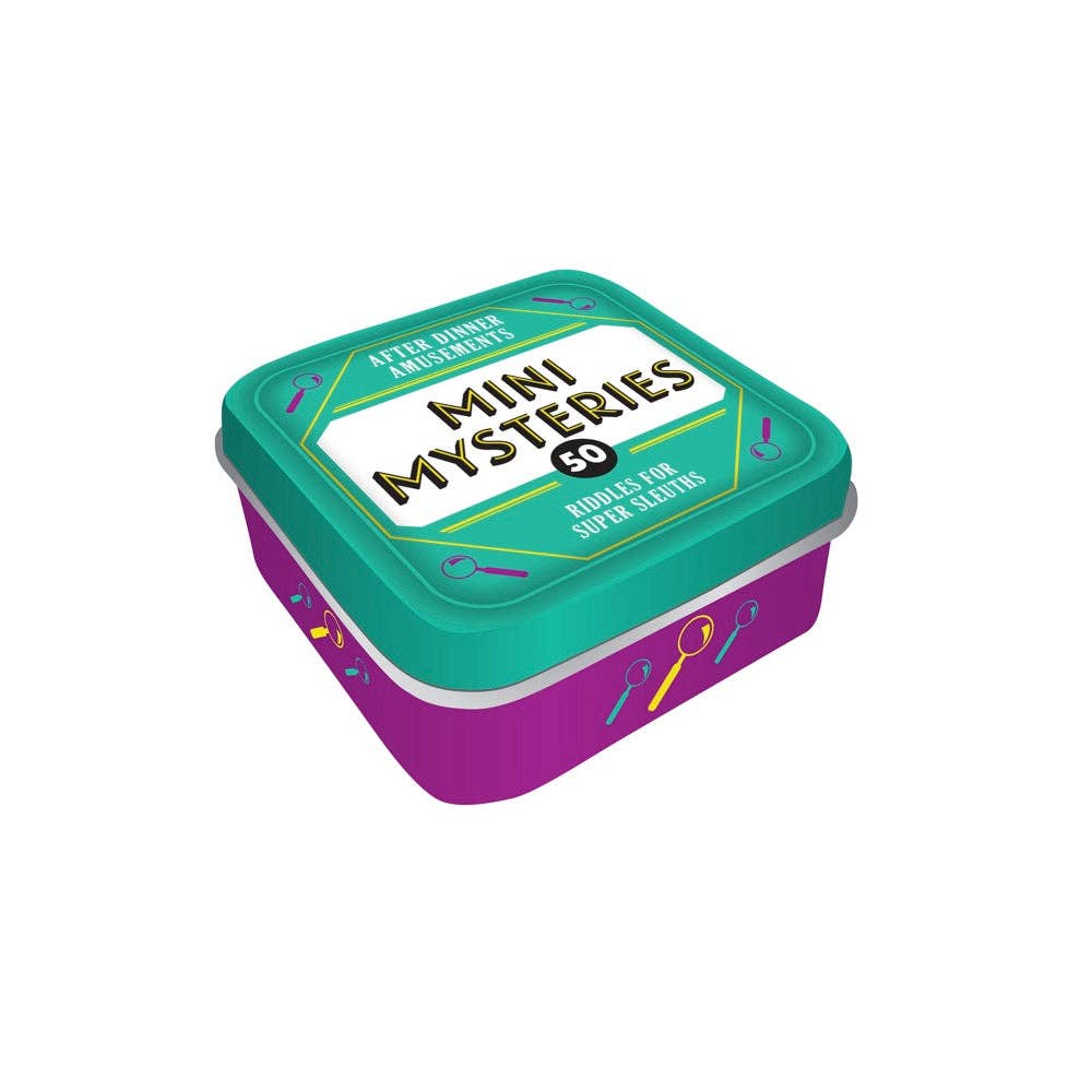 Mini Mysteries | Riddle and Mystery Card Game for Adults and Teens