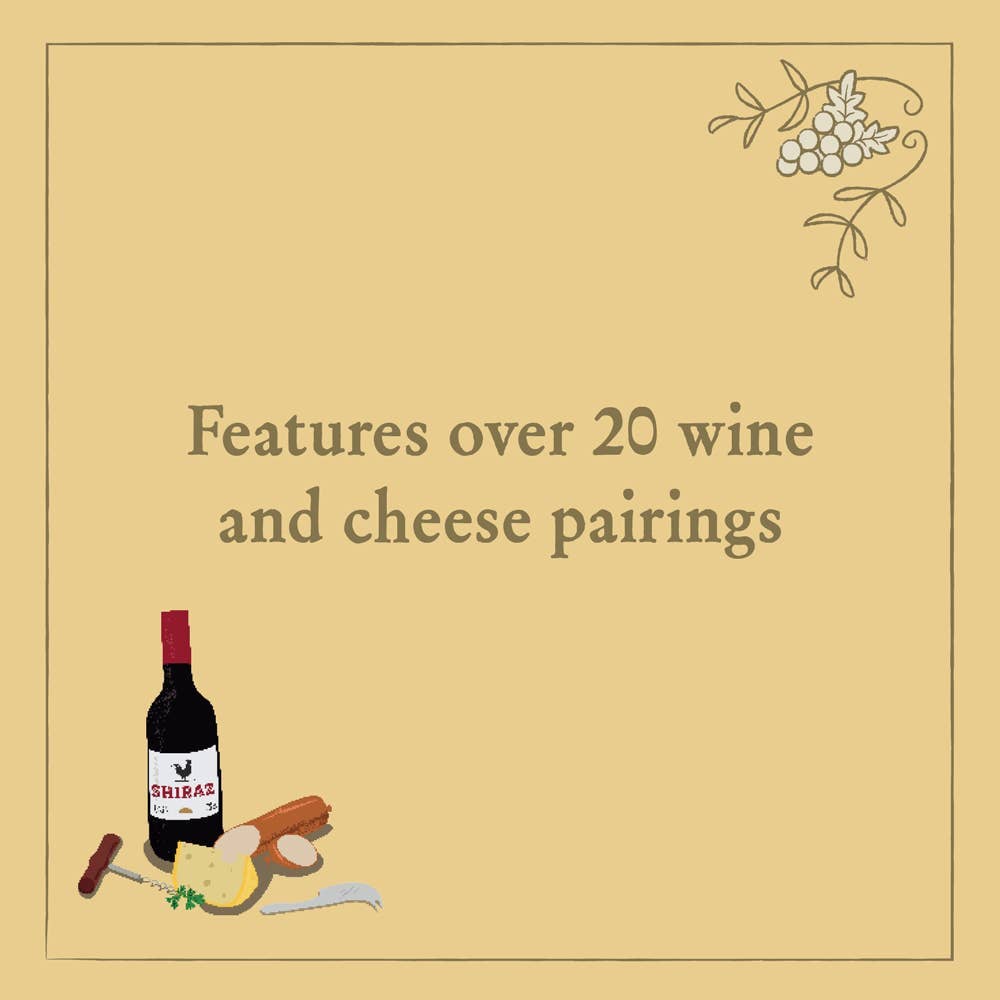 Cheese + Wine | 500-Piece Wine and Cheese Pairing Jigsaw Puzzle