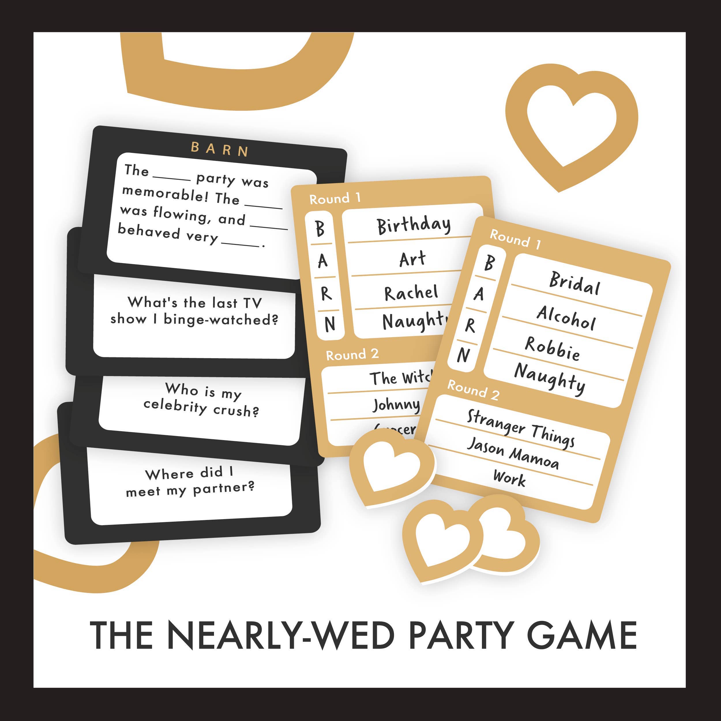 Tying the Knot | Hilarious Nearlywed Party Game for Friends and Family