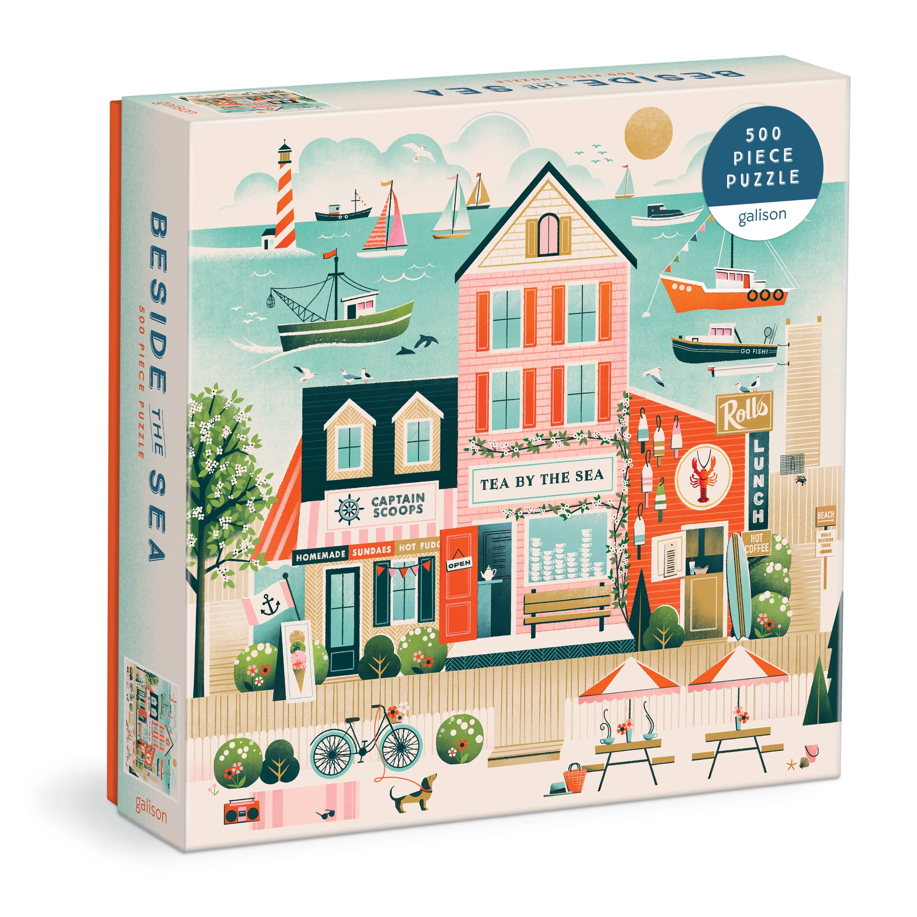 Beside the Sea | 500-Piece Coastal Jigsaw Puzzle