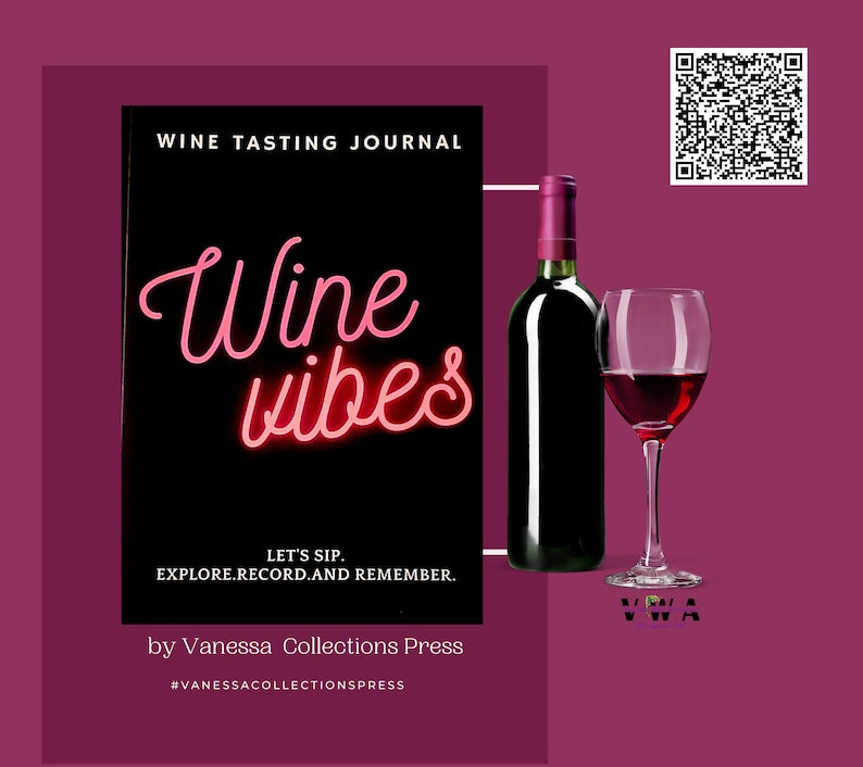 Wine Tasting Journal-WINE VIBES