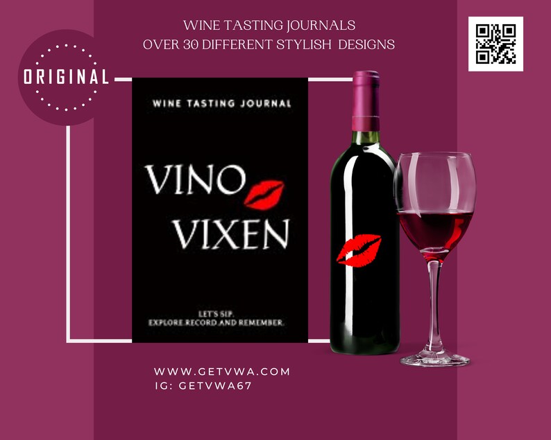 Wine Tasting Journal-VINO VIXEN