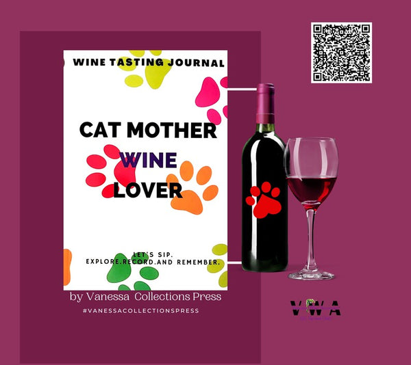 Wine Tasting Journal-CAT MOTHER WINE LOVER