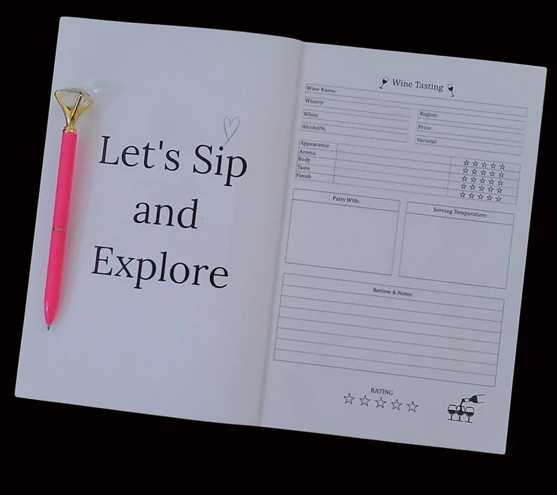 Wine Tasting Journal-CAT MOTHER WINE LOVER