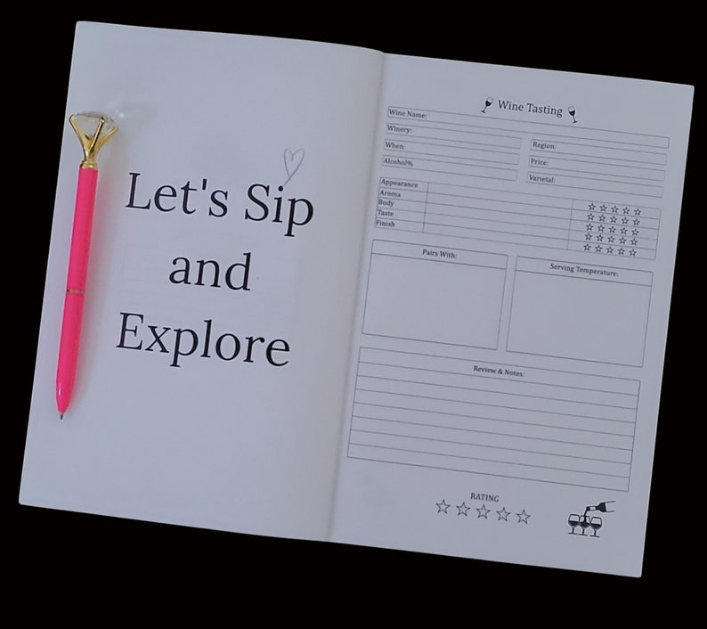 Wine Tasting Journal-WINE NOT