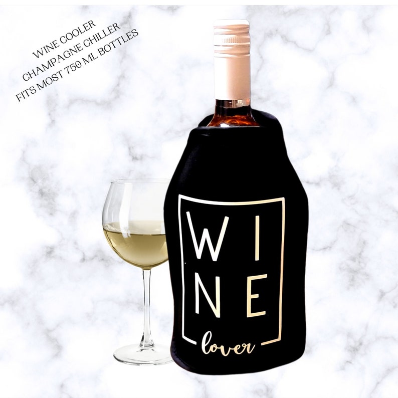 VWA Wine and Champagne Cooler Sleeve-WINE LOVER